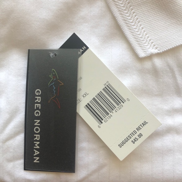 Greg Norman NFL Network White Polo - Picture 10 of 12
